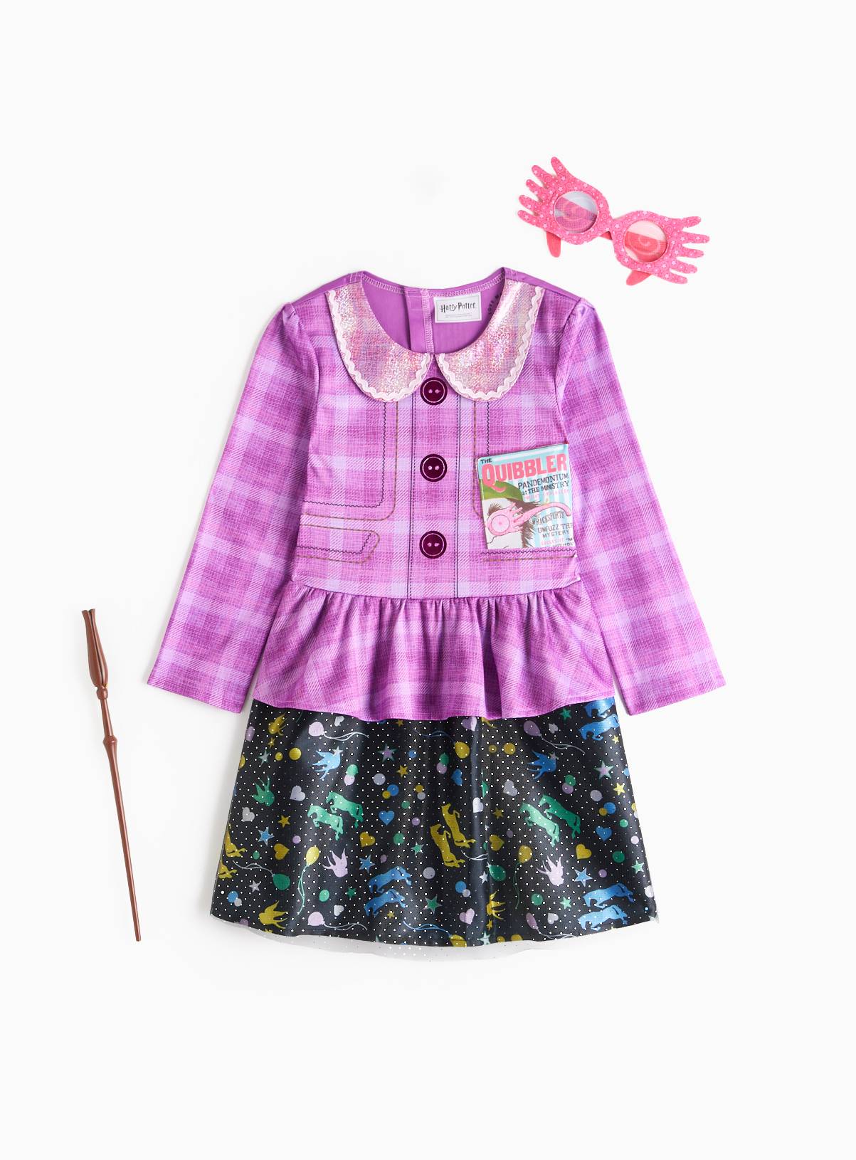 Luna Lovegood Fancy Dress Costume 3-4 Years - Image 2
